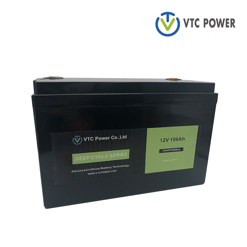 12V lítium-iónová batéria 100ah